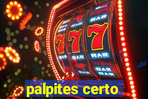 palpites certo